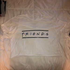 Friends cropped tshirt